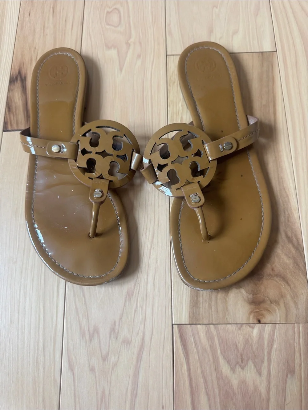 Tory Burch Tan Miller Sandal